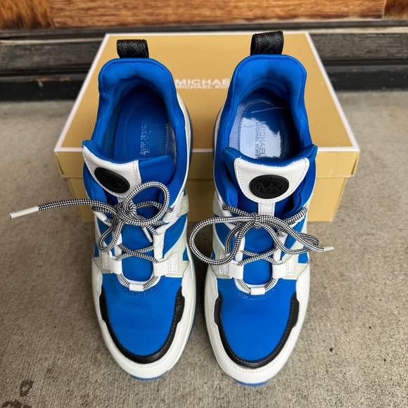 Michael Kors Olympia Trainer Scuba Grecian Blue - Picture 6 of 8